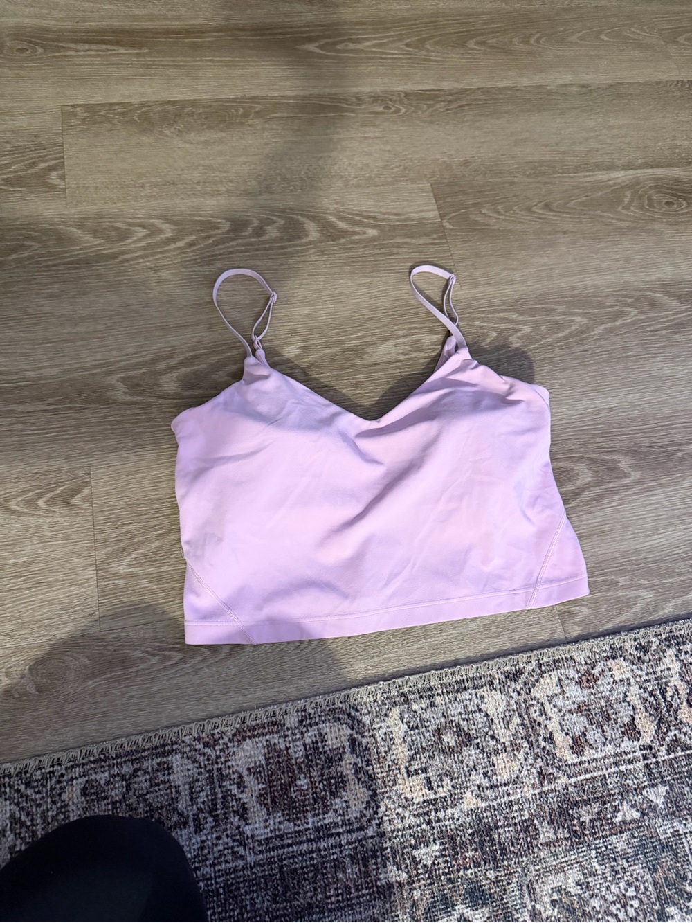 Lululemon workout top lilac color size 10